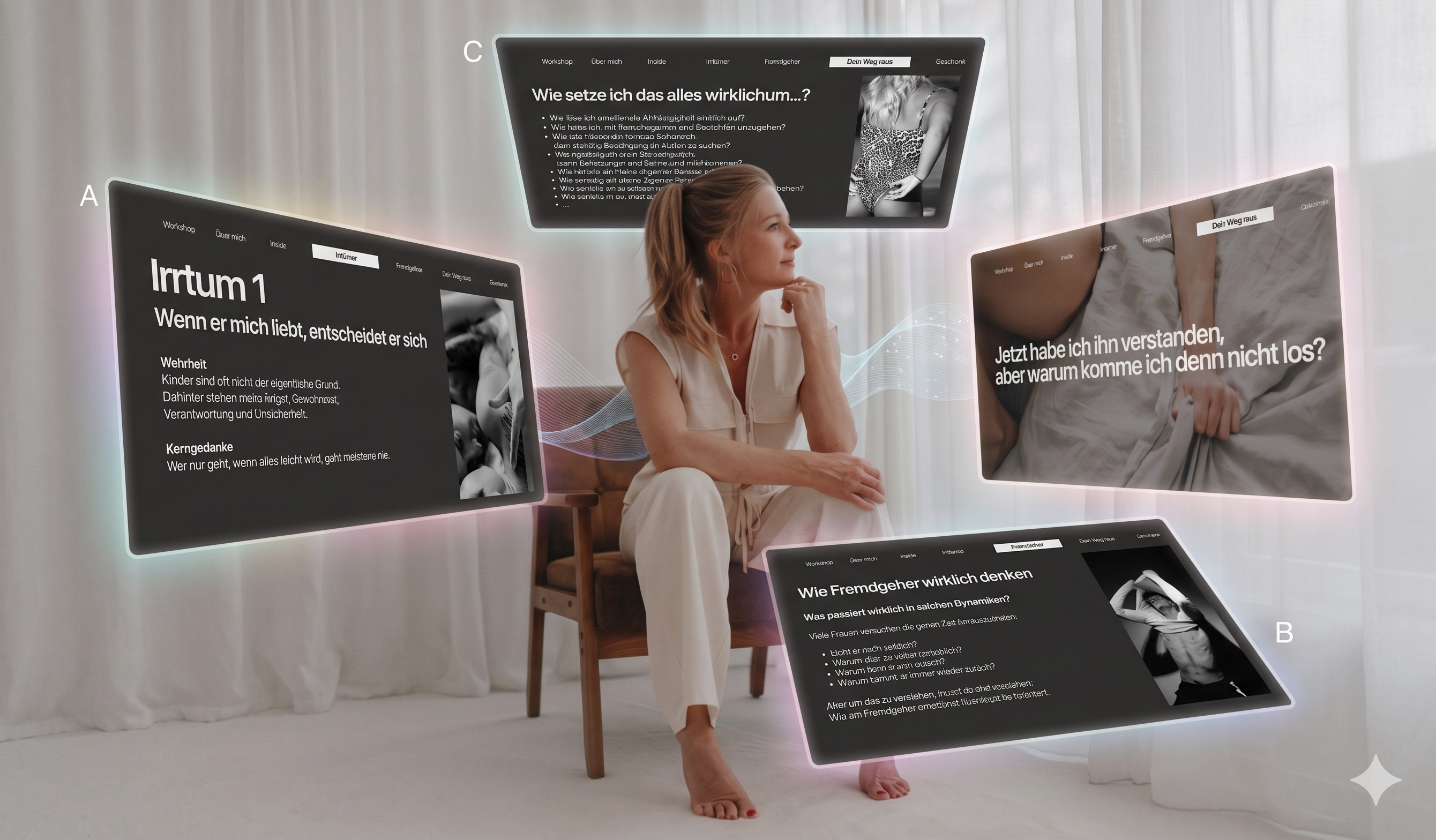 Workshop mit Verena Wittmann: Raus aus Affären und toxischen Beziehungen